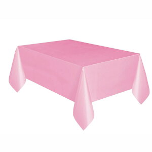 �����` 1.37m x 2.74m ���C�g�s���N �v���X�`�b�N�e�[�u���J�o�[ Way To Celebrate�� Rectangular 1.37m x 2.74m Light Pink Plastic Table Cover, by Way To Celebrate �y�����񂹏��i�z�y���킹�Ĕ��������z
