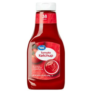 �y�E�H���}�[�g�u�����h�z�O���[�g�o�����[ �g�}�g�P�`���b�v 1.08kg Great Value Tomato Ketchup, 38 oz �y�����񂹏��i�z