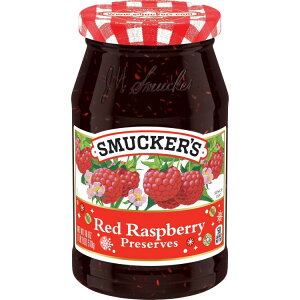 �X�}�b�J�[�Y ���b�h���Y�x���[�W���� 510g Smucker's Red Raspberry Preserves, 18 ozs �y�����񂹏��i�z