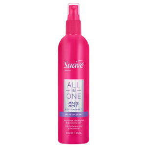 �X�A�[�u �I�[���C������ �}�W�b�N�~�X�g ���[�u�C���X�v���[ ��325mL Suave All In One Magic Mist Leave-In Spray, Detangles, Hydrates, Controls Frizz, 11 FL OZ �y�����񂹏��i�z
