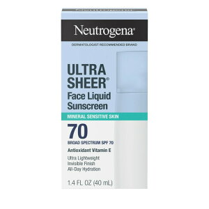 �j���[�g���W�[�i �E���g���V�A�[ �t�F�C�X���L�b�h�T���X�N���[�� SPF70 41mL Neutrogena Ultra Sheer Face Liquid SPF 70 Sunscreen, 1.4 fl. oz �y�����񂹏��i�z�y���킹�Ĕ��������z