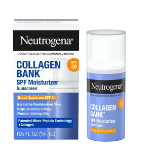 �j���[�g���W�[�i �R���[�Q���o���N �f�C���[�t�F�C�X���C�X�`�����C�U�[ SPF30 14mL Neutrogena Collagen Bank Daily Face Moisturizer with SPF 30, 0.5 fl oz �y�����񂹏��i�z�y���킹�Ĕ��������z