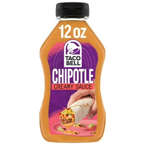�^�R�x�� �N���[�~�[ �`�|�g�� �\�[�X 355ml Taco Bell Creamy Chipotle Sauce, 12 fl oz Bottle �y�����񂹏��i�z