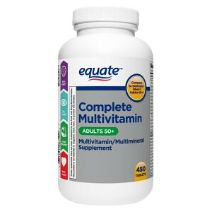 Equate Complete �}���`�r�^�~��/�}���`�~�l�����T�v�������g450�^�u���b�g Equate Complete Multivitamin/Multimineral Supplement Tablets �y�����񂹏��i�z