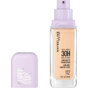 ���C�x���� �X�[�p�[ �X�e�C ���~�}�b�g �t�@���f�[�V���� ���C�N�A�b�v 112 ��30mL Maybelline Super Stay Lumi-Matte Foundation Makeup, 112, 1 fl oz �y�����񂹏��i�z