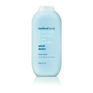 ���\�b�h �{�f�B�E�H�b�V�� �E�B���h�_�E�� 532ml Method Body Wash, Wind Down, 18oz �y�����񂹏��i�z