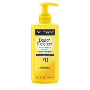 �j���[�g���W�[�i �r�[�`�f�B�t�F���X ���Ă��~�߃��[�V���� SPF70 �I�C���t���[ 251mL Neutrogena Beach Defense SPF 70 Sunscreen Lotion, Oil-Free, 8.5 oz �y�����񂹏��i�z�y���킹�Ĕ��������z