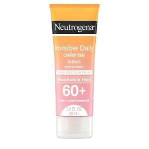 �j���[�g���W�[�i �C���r�W�u�� �f�C���[�f�B�t�F���X ���Ă��~�߃��[�V���� SPF60+ 88mL Neutrogena Invisible Daily Defense Sunscreen Lotion, SPF 60+, 3.0 oz �y�����񂹏��i�z�y���킹�Ĕ��������z