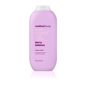 ���\�b�h �{�f�B�E�H�b�V�� �x���[�o�����X 532ml Method Body Wash, Berry Balance, 18 oz �y�����񂹏��i�z