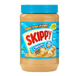 �X�L�b�s�[ �s�[�i�b�c�o�^�[ �N���[�~�[ 1.13kg SKIPPY Peanut Butter Creamy 40 oz Plastic Jar �y�����񂹏��i�z