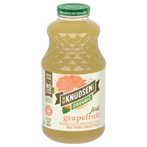R. W. �N�k�[�Z���t�@�~���[ �I�[�K�j�b�N �O���[�v�t���[�c�W���[�X 946ml R.W. Knudsen Family Organic Grapefruit Juice, 32 oz �y�����񂹏��i�z