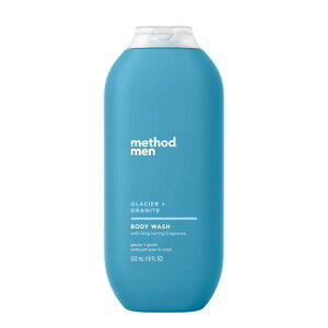 ���\�b�h ���� �{�f�B�E�H�b�V�� �O���C�V���[+�O���i�C�g 532ml Method Men Body Wash, Glacier + Granite, 18 oz �y�����񂹏��i�z