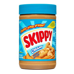 �X�L�b�s�[ �s�[�i�b�c�o�^�[ �N���[�~�[ �v���X�`�b�N�W���[ 462g SKIPPY Peanut Butter, Creamy, Plastic Jar 16.3 oz �y�����񂹏��i�z