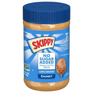 �X�L�b�s�[ �`�����L�[�s�[�i�b�c�o�^�[�X�v���b�h ���� 454g SKIPPY Chunky Peanut Butter Spread No Sugar Added 16 oz Plastic Jar �y�����񂹏��i�z