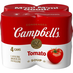�L�����x�� �Z�k�g�}�g�X�[�v 305g 4�ʃp�b�N Campbell's Condensed Tomato Soup, 10.75 oz Can 4 Pack �y�����񂹏��i�z