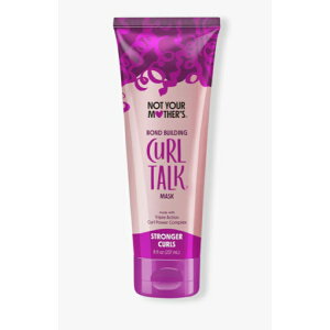 �i�b�c���A�}�U�[ �J�[���g�[�N �{���h�r���f�B���O �w�A�}�X�N �����сE�J�[���p 237ml Not Your Mother's Curl Talk Bond Building Hair Mask for Curly Hair, 8 fl oz �y�����񂹏��i�z