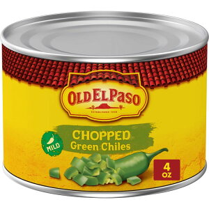 �I�[���h �G�� �p�\ �}�C���h���݃O���[���`�� 113g Old El Paso Mild Chopped Green Chiles 4 oz �y�����񂹏��i�z