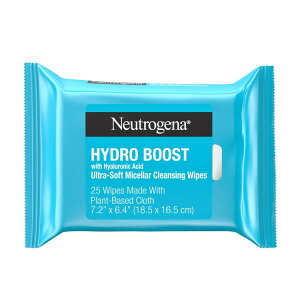 �j���[�g���W�[�i �n�C�h���u�[�X�g ���C�N���Ƃ��V�[�g�����^�I�� 25������ Neutrogena Hydro Boost Makeup Remover Wipes & Face Cleansing Towelettes, 25 Count �y�����񂹏��i�z�y���킹�Ĕ��������z