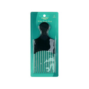 �y�|�C���gUP��1��-11��2���z�G�N�G�[�g ���C�h�g�D�s�b�N�R�[�� �u���b�N 1�{ Equate Wide Tooth Pick to Limit Unnecessary Pulling, Black, 1 Count �y�����񂹏��i�z