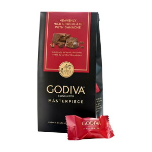�S�f�B�o �}�X�^�[�s�[�X �w�u�����[�~���N�`���R���[�g �K�i�b�V������ 116g Godiva Masterpiece Heavenly Milk Chocolate with Ganache, 4.1 oz Bag �y�����񂹏��i�z