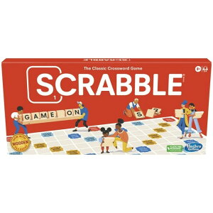 �X�N���u�� �N���V�b�N �{�[�h�Q�[�� �t�@�~���[���� 2�`4�l�p Scrabble Board Game, Fun Family Game for 2-4 Players �y�����񂹏��i�z