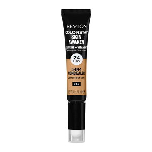 ���u���� �J���[�X�e�C �X�L�� �A�E�F�C�N�� �N���[���R���V�[���[ 060 �f�B�[�v ��8mL Revlon ColorStay Skin Awaken Concealer 060 Deep 0.27 fl oz �y�����񂹏��i�z