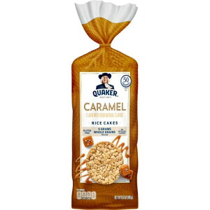 �N�G�[�J�[ �O���e���t���[ �L�����������C�X�P�[�L 186g Quaker Gluten-Free Caramel Rice Cakes, 6.5 oz �y�����񂹏��i�z