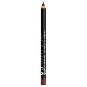 NYX�v���t�F�b�V���i�����C�N�A�b�v �X�G�[�h �}�b�g ���b�v���C�i�[ �y���V�� �R�[���h�u�����[ NYX Professional Makeup Suede Matte Lip Liner Pencil, Cold Brew �y�����񂹏��i�z