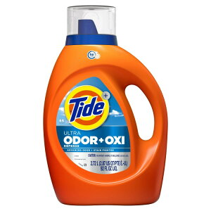 �^�C�h �E���g�� �I�h�[ �f�B�t�F���X �v���X �I�L�V �t�̐����� 2.7L 65�� Tide Ultra Odor Defense Plus Oxi Liquid Laundry Detergent, 92 fl oz, 65 Loads �y�����񂹏��i�z�y���킹�Ĕ��������z