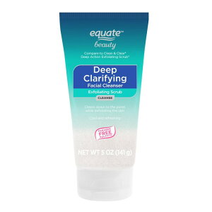 �G�N�G�[�g �f�B�[�v�N�����t�@�C���O �G�N�X�t�H���G�C�e�B���O �X�N���u 141g Equate Deep Clarifying Exfoliating Scrub, 5 oz �y�����񂹏��i�z