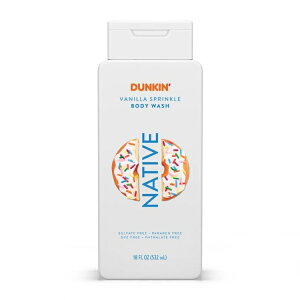 �l�C�e�B�u �_���L�� �{�f�B�E�H�b�V�� �o�j���X�v�����N�� 532ml Native Dunkin' Body Wash Vanilla Sprinkle, 18 oz �y�����񂹏��i�z�y���킹�Ĕ��������z