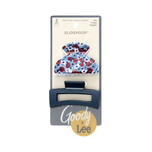 �O�b�f�B ���[ �~�f�B�A���w�A�N���b�v ���ׂ�ɂ����O���b�v �S�Ă̔����Ή� Goody x Lee Medium Claw Hair Clips, No-Slip Grip, All Hair Types �y�����񂹏��i�z