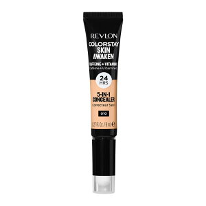 ���u���� �J���[�X�e�C �X�L�� �A�E�F�C�N�� �N���[���R���V�[���[ 010 �o�j�� ��8mL Revlon ColorStay Skin Awaken Concealer 010 Vanilla 0.27 fl oz �y�����񂹏��i�z