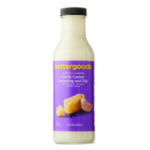 �x�^�[�O�b�Y �K�[���b�N �V�[�U�[ �h���b�V���O���f�B�b�v 355mL bettergoods Garlic Caesar Dressing and Dip, 12 fl oz �y�����񂹏��i�z