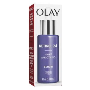 �I���C ���W�F�l���X�g ���`�m�[��24 �i�C�g�t�F�C�V�����Z���� ���ʔ��p 38mL Olay Regenerist Retinol 24 Night Facial Serum, Normal Skin, 1.3 oz �y�����񂹏��i�z