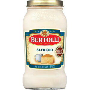 �x���e�b�� �N���V�b�N �A���t���b�h �p�X�^�\�[�X �t���b�V���N���[���g�p ��425g Bertolli Classic Alfredo Pasta Sauce with Fresh Cream, 15 oz �y�����񂹏��i�z
