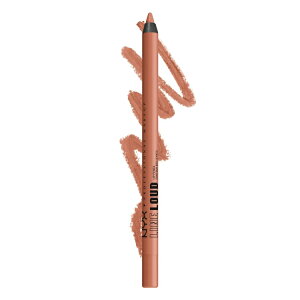 NYX �v���t�F�b�V���i�� ���C�N�A�b�v ���C�����E�h �����O���X�e�B���O ���b�v���C�i�[ �_�[�����O�_���[�� NYX Professional Makeup Line Loud Long-Lasting Lip Liner, Daring Damsel �y�����񂹏��i�z