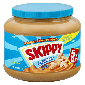 �X�L�b�s�[ �s�[�i�b�c�o�^�[ �N���[�~�[ 2.27kg SKIPPY Peanut Butter Creamy 80 oz Plastic Jar �y�����񂹏��i�z