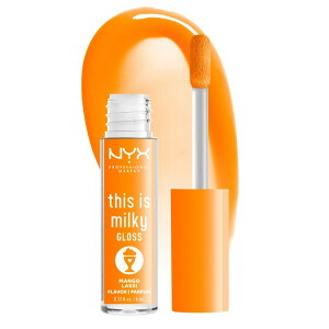 NYX �v���t�F�b�V���i�� ���C�N�A�b�v �f�B�X�C�Y�~���L�[�O���X �}���S�[���b�V�[ NYX Professional Makeup This is Milky Gloss Milkshakes, Mango Lassi �y�����񂹏��i�z