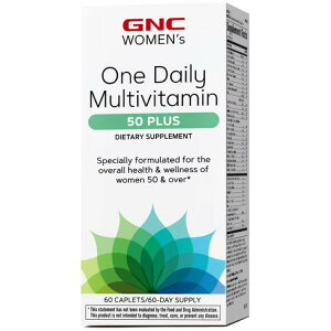 GNC �����f�C���[ �}���`�r�^�~�� 50 �v���X 60�J�v�Z�� GNC One Daily Multivitamin 50 Plus �y�����񂹏��i�z