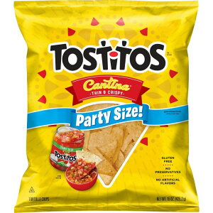 �g�X�e�B�g�X �J���e�B�[�i �g���e�B�[���`�b�v�X �V�����N���X�v 425.2g Tostitos Cantina Thin and Crispy Tortilla Chips, Party Size, 15 oz Bag �y�����񂹏��i�z�y���킹�Ĕ��������z