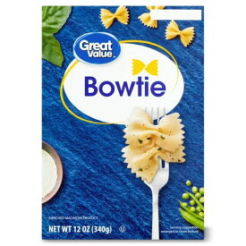 グレートバリュー ボウタイ パスタ 約340g Great Value Bowties, 12 oz 【お取り寄せ商品】