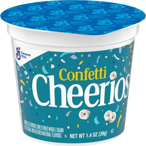 �R���t�F�b�e�B �`�F���I�X ���H�V���A���J�b�v �V���O���T�[�u 39g Confetti Cheerios Breakfast Cereal Cup Single Serve 1.4 oz �y�����񂹏��i�z