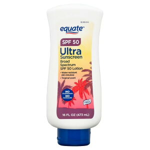 �G�N�G�[�g �E���g�� �u���[�h�X�y�N�g���� ���Ă��~�߃��[�V���� SPF50 473ml Equate Ultra Broad Spectrum Sunscreen Lotion, SPF 50, 16 fl oz �y�����񂹏��i�z