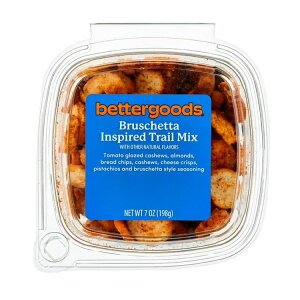 �y�E�H���}�[�g�u�����h�z�x�^�[�O�b�Y �u���X�P�b�^�� �g���C���~�b�N�X 198g bettergoods Bruschetta Inspired Trail Mix, 7 oz �y�����񂹏��i�z