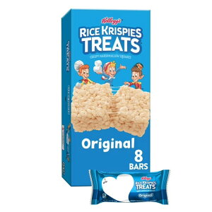 �P���b�O ���C�X�N���X�s�[�g���[�g �I���W�i�� �}�V���}���X�N�G�A 8���� 176g Kellogg's Rice Krispies Treats Original Marshmallow Squares 6.2 oz, 8 Count �y�����񂹏��i�z