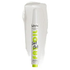 NYX �v���t�F�b�V���i�� ���C�N�A�b�v �t�@�b�g�I�C�� �X���b�N�N���b�N �S�[�C���O���C�u �i�N���A�j NYX Professional Makeup Fat Oil Slick Click, Going Live (Clear) �y�����񂹏��i�z