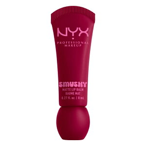 NYX �v���t�F�b�V���i�����C�N�A�b�v �X���b�V�[ �}�b�g ���b�v�o�[�� �X�N�C�[�Y���V�Y�� NYX Professional Makeup, Smushy Matte Lip Balm, Squeeze N' Sizzle �y�����񂹏��i�z