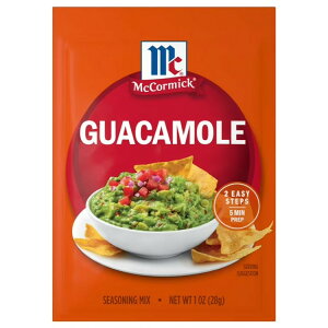 �}�R�[�~�b�N �O�A�J���� �V�[�Y�j���O �~�b�N�X 28g �p�b�N McCormick Guacamole Seasoning Mix, 1.0 oz Packet �y�����񂹏��i�z