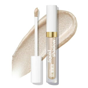 ���u���� �O���}�[ ���L�b�h�V���h�E �V�}�[�A�C�V���h�E 206 ���[�G�t�O���E ��3mL Revlon Glimmer Liquid Shadow, Shimmer Eyeshadow Makeup, 206 UFGlo, 0.10 fl oz �y�����񂹏��i�z